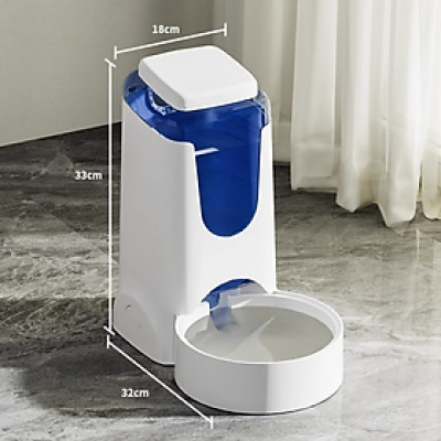 Bát Ăn và Bình Nước Tự Động Cho Chó Mèo Dung Tích Lớn 4L