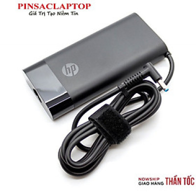 Adapter Sạc Laptop HP 90W Oval - Đầu Kim Nhỏ 4.5mm x 3.0mm - Sạc oval kiểu mới dùng cho HP Pavilion, Envy, Spectre, Stream - Hàng chính hãng