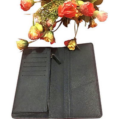 Ví Da Cầm Tay Saffiano unisex Hume