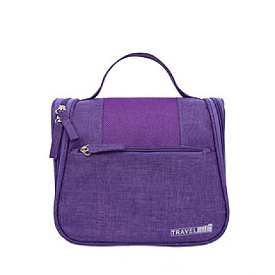 Túi đựng mỹ phẩm, đựng đồ vệ sinh cá nhân, có thể gấp lại, có móc treo tường thuận tiện - Hàng chính hãng