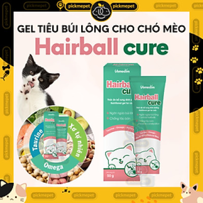 Gel Tiêu Búi Lông Cho Mèo Hairball Cure 40g