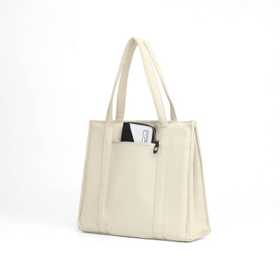 Túi tote nữ có khóa kéo Thương hiệu NATOLI, đựng laptop, đeo vai cao cấp BST Elegant Shockproof Tote Bag T17