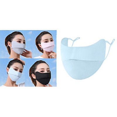 Khẩu Trang 3D 2 Lớp Vải Lụa Chống Bụi Khuẩn Thế Hệ Mới Thời Trang