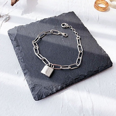 Vòng đeo tay ổ khoá nam nữ