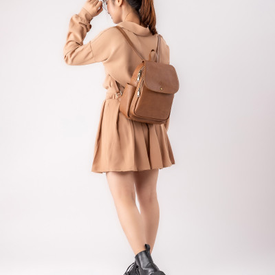 Balo Lata ( Thời trang nữ công sở cỡ trung - Balo da BAL44 )