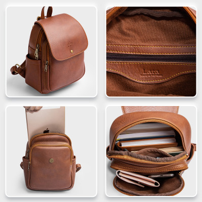 Balo Lata ( Thời trang nữ công sở cỡ trung - Balo da BAL44 )