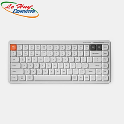 Bàn phím không dây HyperWork SilentKey Mini | TS01M - Hàng Chính Hãng - Tặng Kèm Bộ Vệ Sinh 4 Món