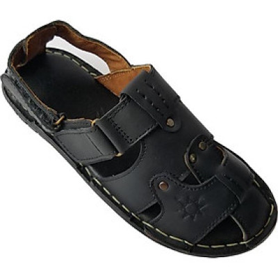 Giày Sandal Bít Mũi BIGGBEN Da Bò Thật Cao Cấp SD24