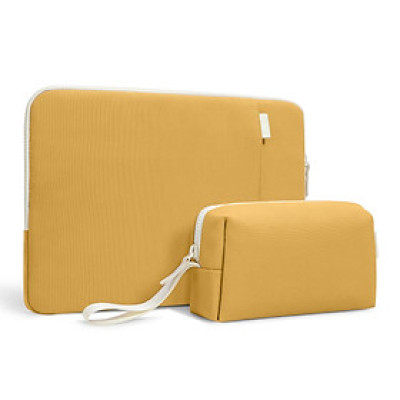 Túi Chống Sốc Tomtoc (USA) For Macbook Air/Pro 13inch Organized Corner Armor + Accessory Pouch A23 - Hàng Chính Hãng