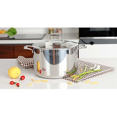 NỒI INOX 3 LỚP CAO CẤP ĐÁY LIỀN TRI-MAX XS 28cm