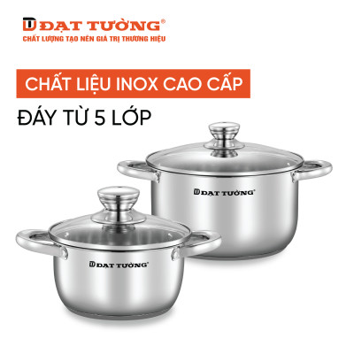 Nồi 5 Đáy Đạt Tường DTN5D-24 - Hàng Chính Hãng