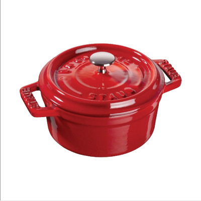 Staub - Nồi tròn màu đỏ cherry - 20cm (2.2L) (B)