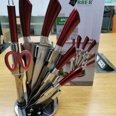 Bộ dao  cao cấp Arber 8 món model ABSCR14-9