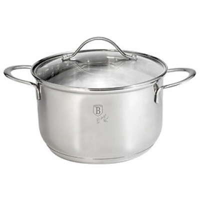 Nồi CASSEROLE Berlinger Haus BH/6292 24cm - silver collection Hàng chính hãng