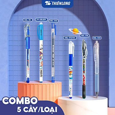 Combo bút gel phát triển đa năng Thiên Long