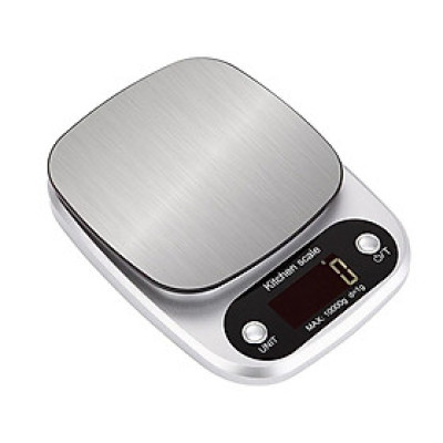 Cân Điện Tử Mini Định Lượng 1g - 10kg, Cân Tiểu Ly Nhỏ Gọn Có Màn Hình Hiển Thị, Độ Chính Xác Cao Kèm 2 Pin