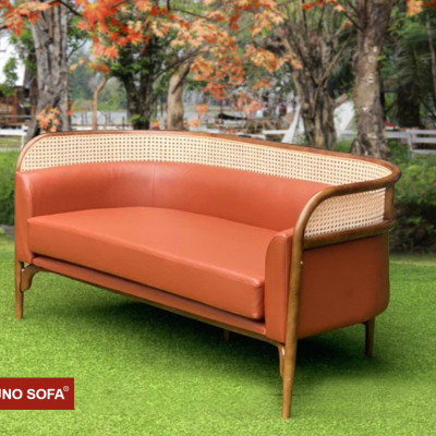 Sofa mây nệm cao cấp Juno Sofa  1m8