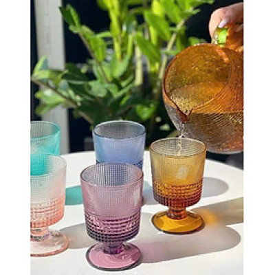 Sét 4 ly IVV Speedy Assorted Colors 240ml Hàng chính hãng