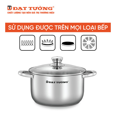 Nồi 5 Đáy Đạt Tường DTN5D-24 - Hàng Chính Hãng