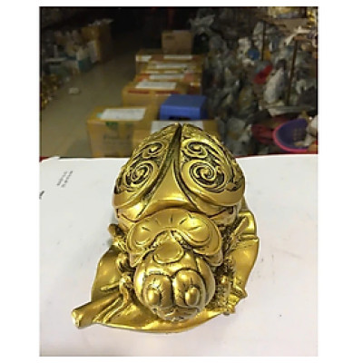 Gạt tàn thuốc hình Ve sầu CTVD25 17.9 x 11 x 8.2cm Tundo mạ vàng