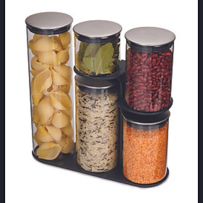 Joseph Joseph - Bộ hũ thủy tinh cao cấp 100 Colection Podium 950359