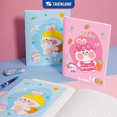 Combo 5 Tập học sinh 96 trang 5 ô ly vuông 2mm chấm kẻ 2/3 100gsm NB-118 Thiên Long - Mẫu ngẫu nhiên