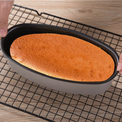 Khuôn nướng bánh kiểu dáng Oval nhôm đúc
