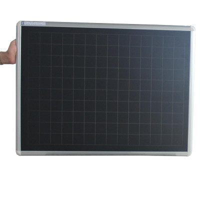 Bảng Viết Phấn Poly 80 x 60 cm - Màu Đen