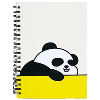 Sổ Lò Xo A5 - Kẻ Ngang 100 Trang 15 x 21 cm 80gsm - Panda - The Sun 02