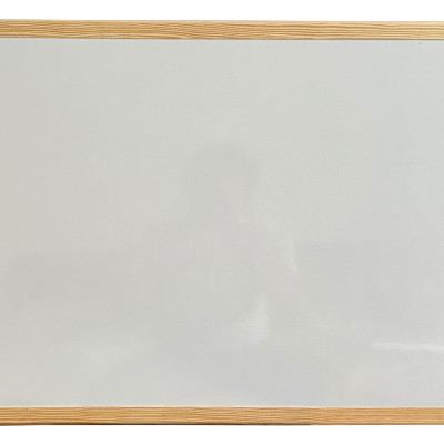 Bảng 2 mặt ghim vải bố và bút lông cao cấp - xanh-trắng KT 0,4x0,6m