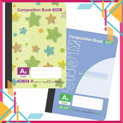 Sổ may KLONG 200tr A6 ; MS: 339