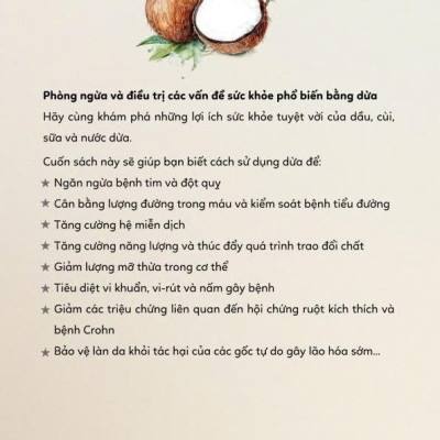 Lợi Ích Sức Khỏe Từ Dừa - Bản Quyền