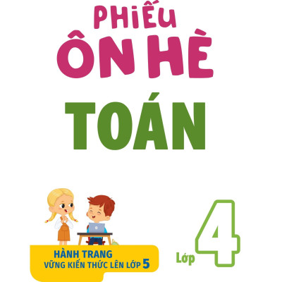 Sách - Phiếu Ôn Hè Toán Lớp 4