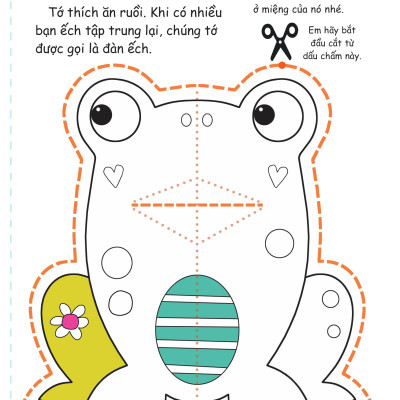 Cắt, Gấp, Tô Màu - Thế Giới Động Vật