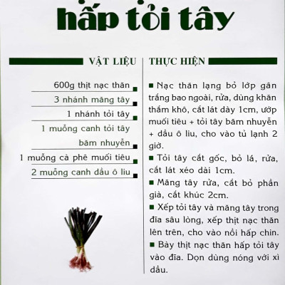 Món Ăn Được Ưa Thích - Món Ăn Đãi Khách