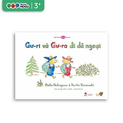 Sách cho bé từ 3 tuổi - Phát triển quan sát Gư-ri và Gư-ra đi dã ngoại (Truyện tranh Ehon Nhật Bản)