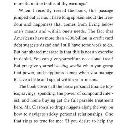 The Richest Man In Babylon