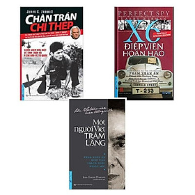  Combo 3 cuốn sách:  Chân Trần Chí Thép (Tái Bản 2019) +Điệp Viên Hoàn Hảo X6 (Tái Bản 2019) + Một Người Việt Trầm Lặng