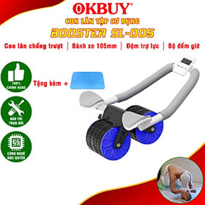 Con lăn tập cơ bụng trợ lực Plank Booster SL-005 - Giảm mỡ và săn chắc cơ bụng tại nhà nhanh chóng
