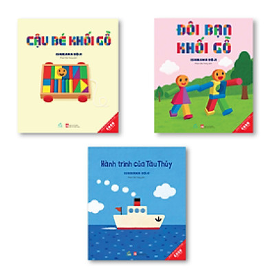 Bộ truyện tranh Ehon Nhật Bản - Những người bạn khối gỗ