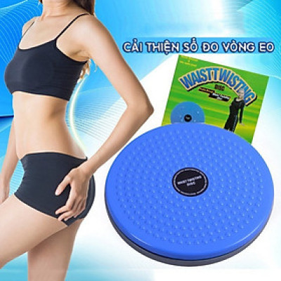Đĩa xoay eo giảm cân xoay 360 độ đập tan mỡ bụng tại nhà hiệu quả - bàn xoay tập cơ bụng eo thon săn chắc