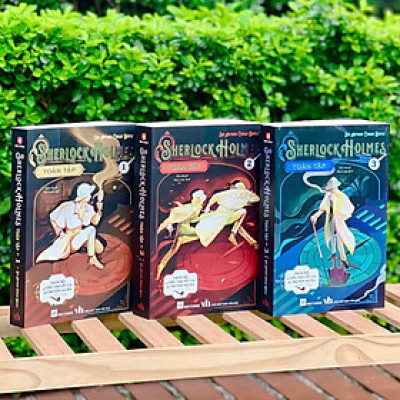 Bộ Sách - Sherlock Holmes Toàn Tập (Tập 1,2,3) - Đinh Tị - Bìa Mềm