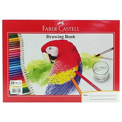 Giấy Vẽ 200 Gram - Khổ A4 - Faber-Castell 1740A4