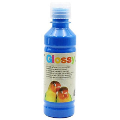 Chai Màu Acrylic Bóng 250ml PRIMO 428TAG250501 - Xanh Lam