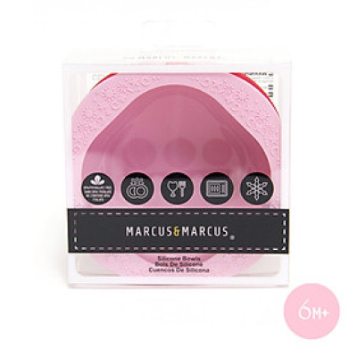 Bát ăn dặm silicon set 2 cái cho bé Marcus & Marcus
