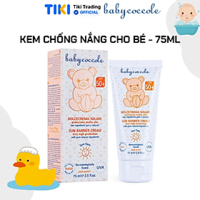 Kem chống nắng SPF50 + Babycoccole 0M+