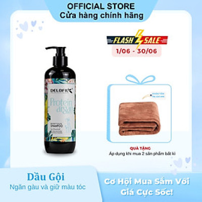 DẦU GỘI hỗ trợ điều trị GÀU VÀ PHỤC HỒI GIỮ MÀU DELOFIL (500ML)