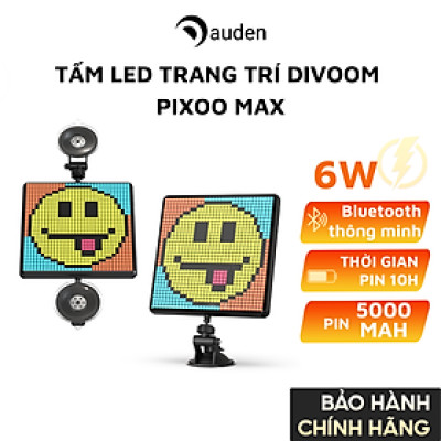 Màn hình LED Divoom Pixoo Max 32x32 pixel tích hợp App nhiều tính năng, có thể trang trí treo xe ô tô/ treo tường/ bàn - HÀNG CHÍNH HÃNG