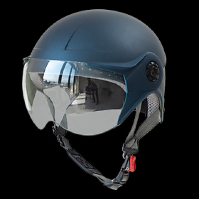 Nón Bảo Hiểm 1/2  Đầu Có Kính BOSS AT06