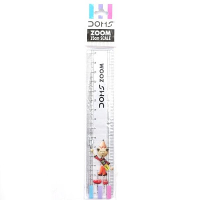 Thước DOMS Zoom 15cm 3432